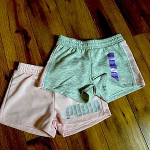 Brand New 2-Pack Girls’ Puma Cotton Shorts!